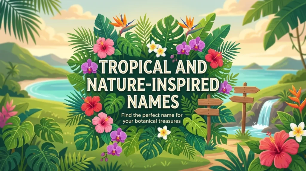 Tropical and Nature-Inspired Names