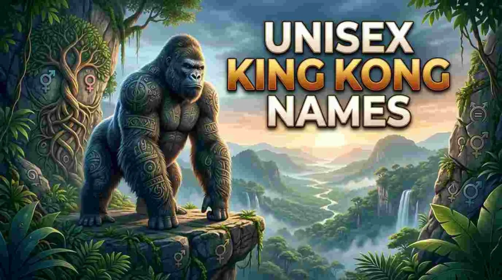Unisex King Kong Names